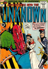 Title: Adventures into the Unknown Number 87 Horror Comic Book, Author: Lou Diamond
