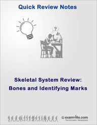 Title: Bones and Identifying Marks (Skeletal System Review), Author: Sharma