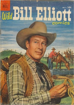 Wild Bill Elliott Number 9 Western Comic Book by Lou Diamond | NOOK