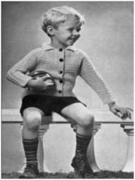 Title: PATTERN #0376 BOY'S KNITTED SWEATER VINTAGE KNITTING, Author: Princess of Patterns