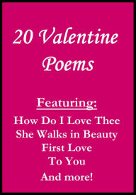 Title: 20 Valentine Poems, Author: Famous Poets