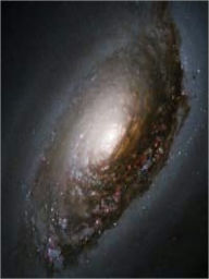 Title: An Abrasive Collision Gives One Galaxy a 