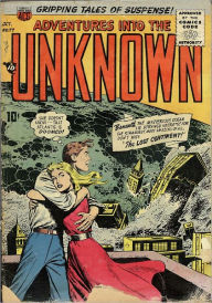 Title: Adventures into the Unknown Number 77 Horror Comic Book, Author: Lou Diamond