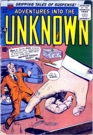 Title: Adventures into the Unknown Number 76 Horror Comic Book, Author: Lou Diamond