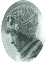 Title: PATTERN #0203 RUXTON TOQUE VINTAGE CROCHET, Author: Princess of Patterns