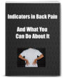 Indicators in Back Pain and What You Can Do About It