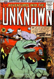 Title: Adventures into the Unknown Number 64 Horror Comic Book, Author: Lou Diamond
