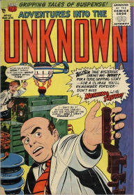 Title: Adventures into the Unknown Number 62 Horror Comic Book, Author: Lou Diamond