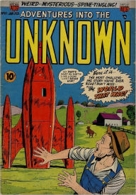 Title: Adventures into the Unknown Number 61 Horror Comic Book, Author: Lou Diamond