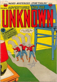 Title: Adventures into the Unknown Number 60 Horror Comic Book, Author: Lou Diamond