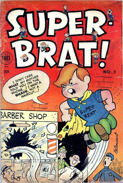 Super Brat Number 3 Funny Comic Book