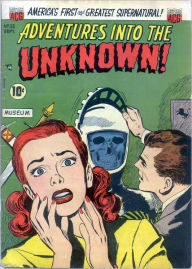 Title: Adventures into the Unknown Number 35 Horror Comic Book, Author: Lou Diamond