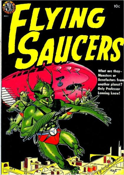 Flying Saucers Horror Comic Book