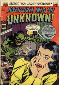 Title: Adventures into the Unknown Number 39 Horror Comic Book, Author: Lou Diamond