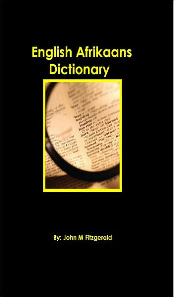 English Afrikaans Dictionary