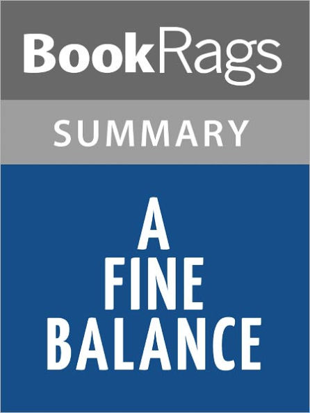 A Fine Balance by Rohinton Mistry l Summary & Study Guide