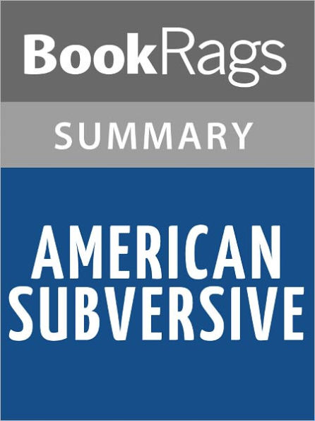American Subversive by David Goodwillie l Summary & Study Guide