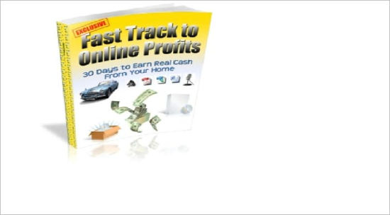 Fast Track To Online Profits 30 Days To Earn Real Cash From Home