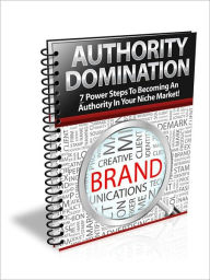 Title: Authority Domination, Author: Jeff Miller