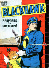 Title: Vintage Action Comics: Black Hawk No. 17 Circa 1947, Author: George E. Brenner