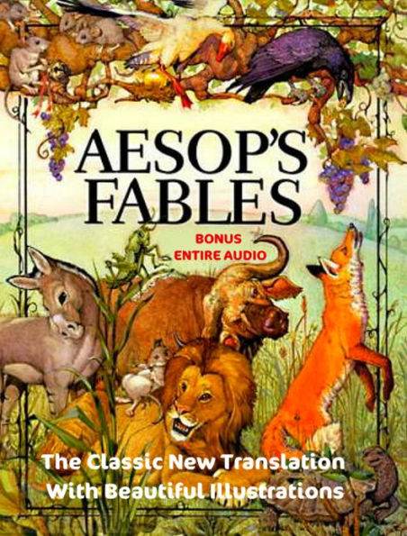 AESOP'S ORIGINAL FABLES [A NEW TRANSLATION] With Illustrations PLUS BONUS Full Audiobook