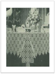 Title: PATTERN #2435 PRINCE TABLECLOTH VINTAGE CROCHET, Author: Princess of Patterns