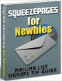 Squeeze Pages for Newbies - Build Traffic and Subscribers