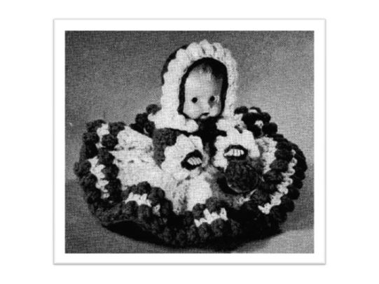 Pattern 2533 Ruffle Bustle Doll Dress Vintage Crochet By Princess Of Patterns Nook Book Ebook Barnes Noble