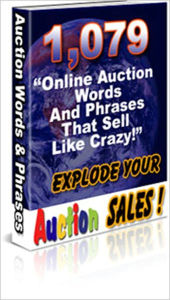 Title: 1079 Online Auction Words and Phrases that Sell Like Crazy, Author: Dawn Publishing