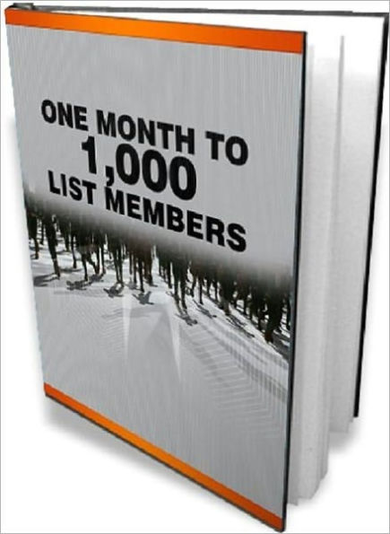 Upgrade Your Skills - 1 Month to 1000 List Members