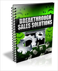 Title: Breakthrough Sales Solutions - Learn the New Web Site Promotional Ideas, Author: Dawn Publishing