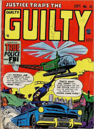 Title: Justice Traps the Guilty Number 42 Crime Comic Book, Author: Lou Diamond