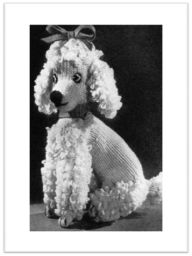 Title: PATTERN #1769 POPPET THE POODLE VINTAGE KNITTING, Author: Princess of Patterns