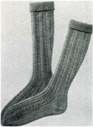 Title: PATTERN #1637 CASIE SOCK VINTAGE KNITTING, Author: Princess of Patterns