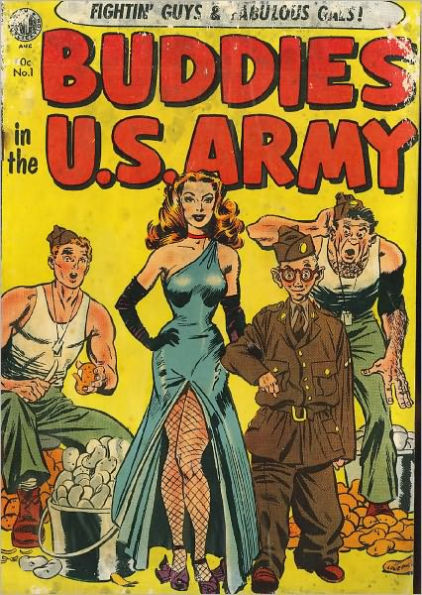 Buddies in the US Army Number 1 War Comic Book