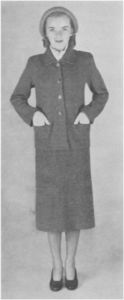 Title: PATTERN #1932 BOX JACKET, SKIRT VINTAGE KNITTING, Author: Princess of Patterns