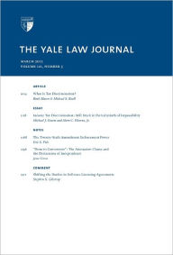 Title: Yale Law Journal: Volume 121, Number 5 - March 2012, Author: Yale Law Journal
