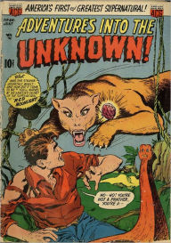 Title: Adventures into the Unknown Number 44 Horror Comic Book, Author: Dawn Publishing