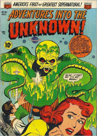 Title: Adventures into the Unknown Number 46 Horror Comic Book, Author: Dawn Publishing