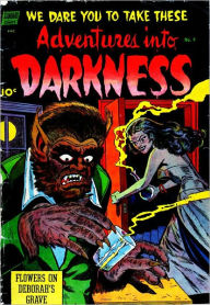 Title: Adventures Into Darkness Number 9 Horror Comic Book, Author: Dawn Publishing