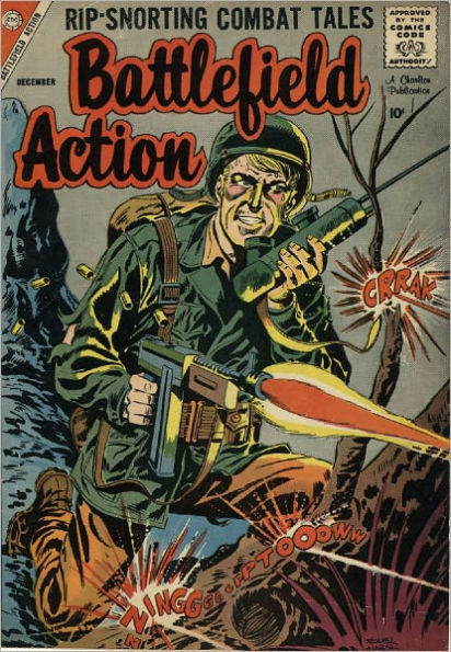 Battlefield Action Number 22 War Comic Book