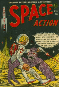 Title: Space Action Number 3 Action Comic Book, Author: Dawn Publishing