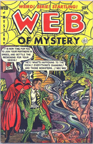 Title: Web Of Mystery Number 13 Horror Comic Book, Author: Dawn Publishing