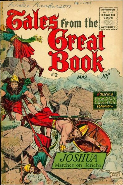 Tales From The Great Book Number 2 Bible Comic Book