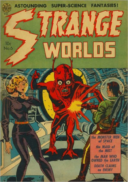 Strange Worlds Number 6 Fantasy Comic Book