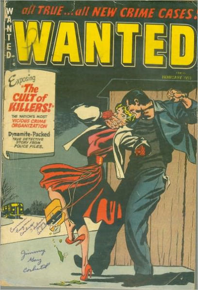 Wanted Comics Number 52 Crime Comic Book