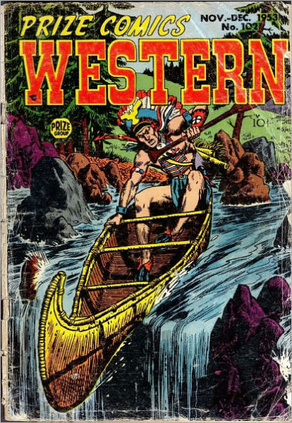 Prize Comics Western Number 102 Western Comic Book