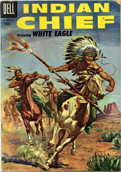 Indian Chief Number 21 Western Comic Book