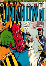 Title: Adventures into the Unknown Number 87 Horror Comic Book, Author: Dawn Publishing
