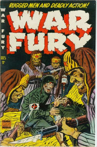Title: War Fury Number 2 War Comic Book, Author: Dawn Publishing